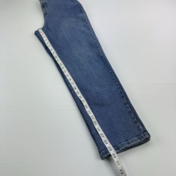 Gloria Vanderbilt Red Label Jeans Size 14 High Rise Denim Stretch - Picture 7 of 11
